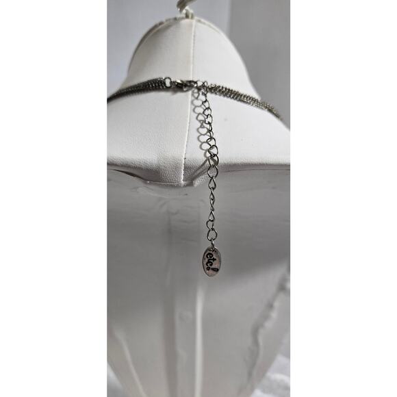 LC silvertone 32" with a 3"extension 1 2/8" pendant 1.1717 - Picture 10 of 10